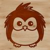 Adorable Penguin Character Design A cute digital design featuring a stylized penguin character.