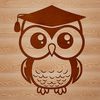 Adorable Bird Face Illustration A detailed illustration of a cute owl's face, ideal for vector art and design projects.