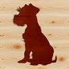 Free Vector Dog Breed Illustrations Downloadable Vector illustration of a sitting miniature schnauzer dog breed.