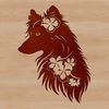 Distinctive Canine Companion A small to medium-sized dog breed with a distinctive head shape and floppy ears.