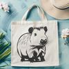 Beautiful Capybara Icon An SVG icon of a capybara, suitable for use in digital designs and crafts projects.