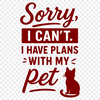 A collection of humorous quotes about cats and pets in a clean vector design.