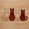 Domestic Cat Drawing SVG File A detailed illustration of a domestic cat.