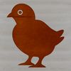 Farm Friends SVG Clip Art A cartoon illustration of a cute farm animal, suitable for Easter-themed projects.
