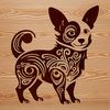 Proud Pup Illustration A detailed illustration of a Welsh Corgi standing proudly on its hind legs.