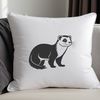 Free Ferret Clipart SVG File A vector illustration of a cute ferret, ideal for personal or commercial use in various design projects.