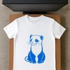 Cuteness on a Stick Vector Art A small, furry ferret sitting upright on its hind legs.
