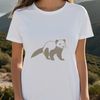 Free Vector Ferret Design Ferret animal silhouette in vector format for commercial and personal use.