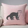Whimsical Ferret Illustration in Vector Format Ferret animal pet illustration in vector format