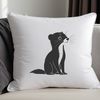 Whiskered Friend Silhouette Vector Ferret silhouette vector graphic illustration