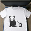 Ferret Face Vector Illustration A vector illustration of a curious ferret face in profile.
