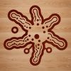 Microscopic Lifeforms Illustration Illustrative vector image of bacteria cell showing internal structures