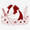 Free Guinea Pig Clip Art Design Cute guinea pig illustration in vector format for digital design.