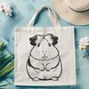 Free Vector Guinea Pet Clip Art A detailed illustration of a guinea pig, suitable for various digital and craft projects.