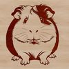 Vector Graphics Guinea Pig Design Guinea pig illustration in vector format, suitable for digital design and printing.