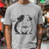 Free Guinea Pig Clip Art Design for Personal Use A digital illustration of a Guinea Pig in a simple, iconic style.