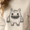 Cute Monster Vector Character Design A simple vector illustration of a cute monster character suitable for various applications.