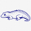 Reptile SVG Vector Graphics A high-quality, editable illustration of a reptile in various vector formats including SVG and DXF.