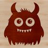 Adorable SVG Clip Art Monster Design A cute monster designed as a Halloween-themed clip art character.