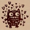 Colorful Monster Design with Love Hearts A colorful monster design featuring hearts, ideal for Halloween decorations or crafts.