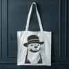 Vector illustration of a playful otter wearing a hat, suitable for various design projects.