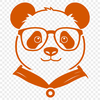 Panda in Specs Illustration A cute illustration of a panda wearing glasses.
