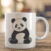Free Vector Graphic of a Wild Animal A digital illustration of a wild animal, specifically a panda, created as a vector graphic for various uses.