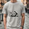 Panda Clip Art SVG Vector An illustration of a wild panda in its natural habitat.