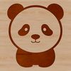 Cuddly Wildlife Vector Illustration A vector graphic representation of a panda, suitable for digital design projects.