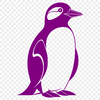 Free Bird Clip Art for Digital Projects A stylized illustration of a penguin, suitable for digital and craft projects.