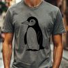 Cute Stylized Penguin Image A stylized penguin illustration in vector format.