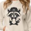 Hand-drawn Raccoon Illustration A raccoon illustration created in vector format.