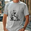Rodent with Webbed Feet Vector Graphic A high-quality vector graphic of a South American rodent with large teeth and webbed feet.