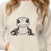 Colorful Salamander Vector Character A colorfully illustrated salamander character created in vector art.