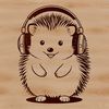 Quill-tastic Vector Animal A simple line drawing of a hedgehog in vector format.