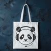 Adorable Wild Animal Vector Art Vector graphic design of a panda, suitable for use in various creative projects.