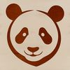 Vector Art Design: Panda Graphics A vector illustration of a cute and fluffy black and white panda, suitable for various design projects.