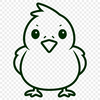 Chicken SVG For Download - Free Commercial Use License