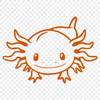 Beautiful Axolotl In PDF - Free Digital Download