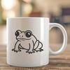 Artistic Frog SVG