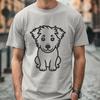 Cute Australian Shepherd In PDF - Free Download