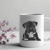 Cute Bulldog - Sublimation SVG