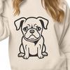 Bulldog Vector Craft File In SVG, PNG, PDF And DXF File Formats