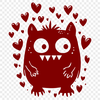 Monster Printable Image In SVG File Format For Free Download