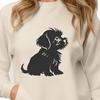 Sitting Shih Tzu Design - Free SVG