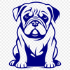 Bulldog Artwork In PNG File Format For Free Download