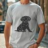 Cute Labrador Retriever In PNG & SVG