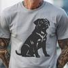 Rottweiler Digital Drawing In SVG, PNG, PDF And DXF File Formats