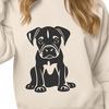 Stunning Sitting Puppy SVG