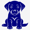 Stunning Labrador Retriever Clip Art